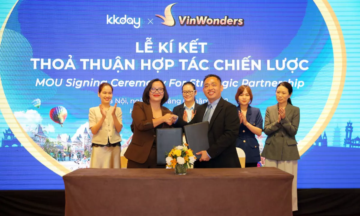 Cái bắt tay của KKday và VinWonders