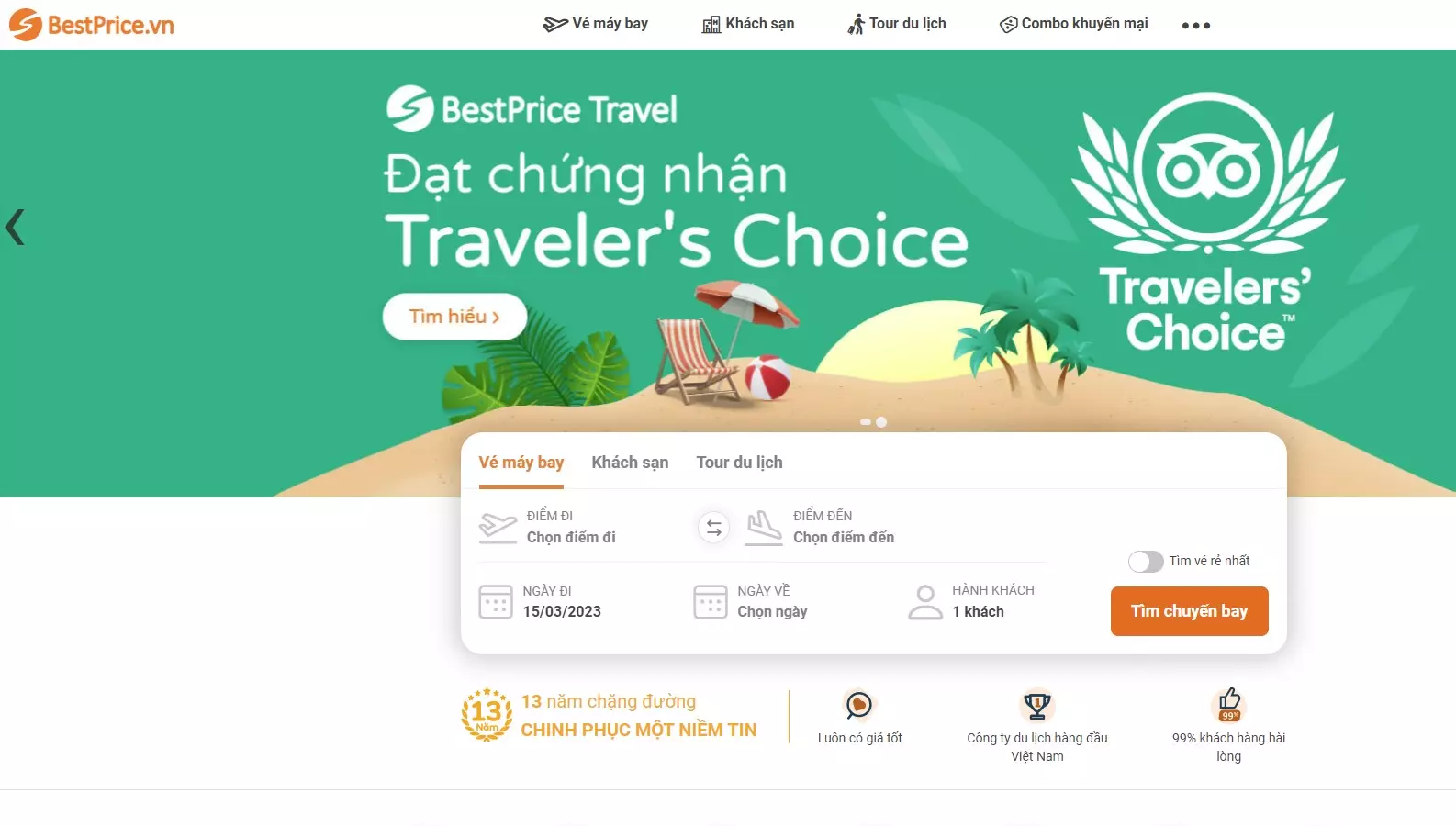 Đại lý du lịch BestPrice Travel