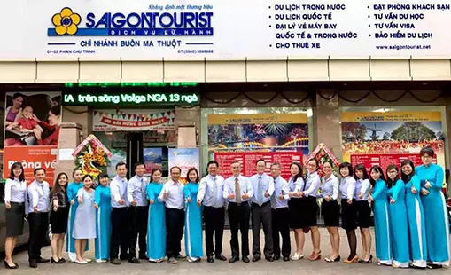 Công ty du lịch Saigontourist - Chuyên tổ chức tour nước ngoài