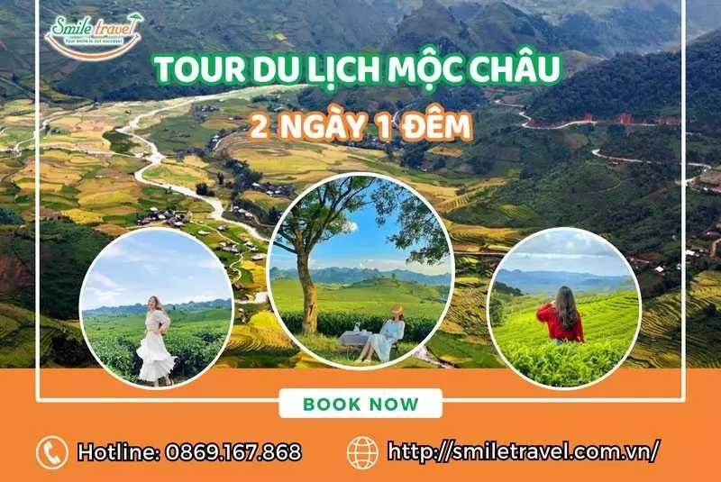 Tour du lịch Mộc Châu 2 ngày 1 đêm