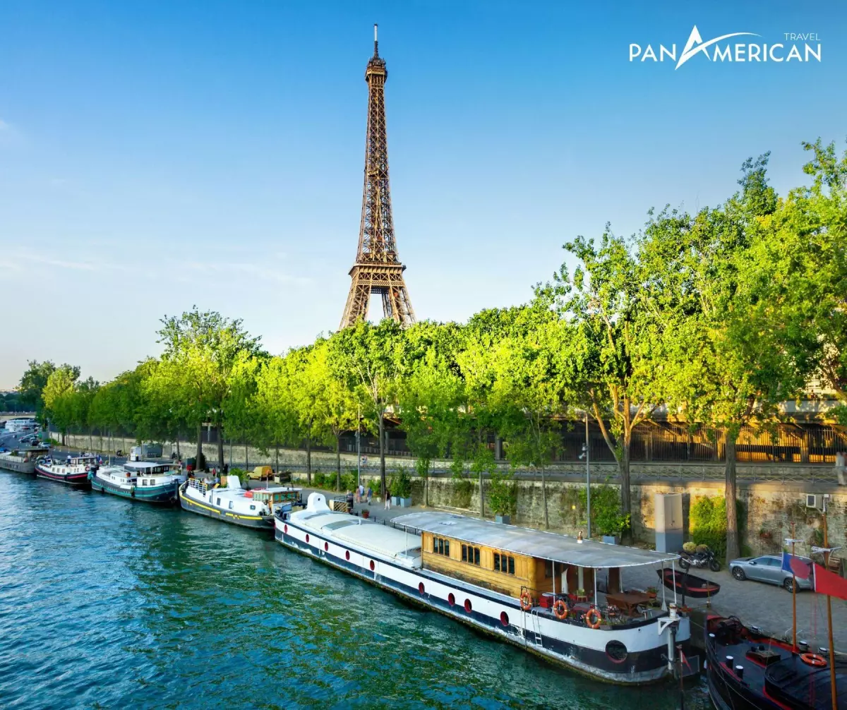 Dòng sông Seine thơ mộng uống quanh Paris