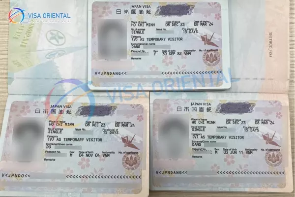 Kết quả xin visa du lịch Nhật Bản