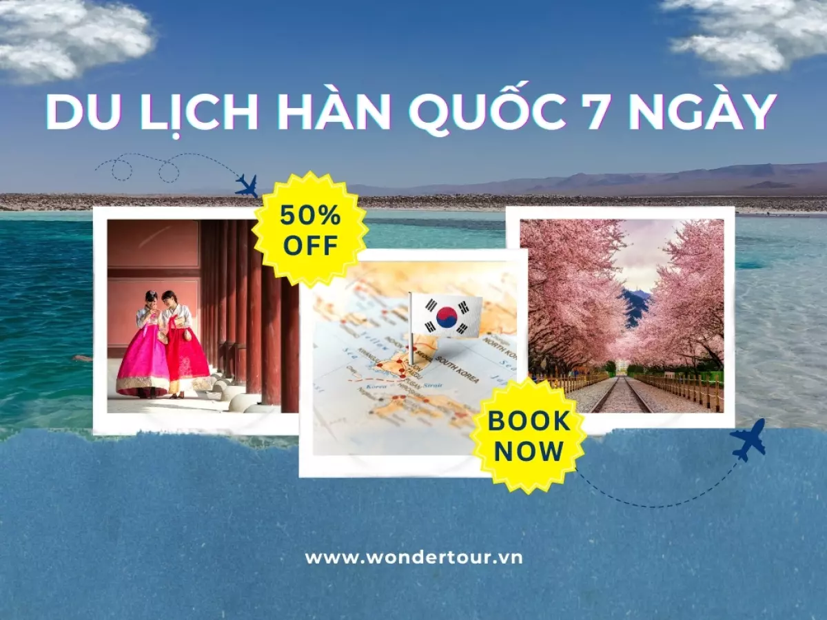 Lịch trình  <a href='https://kenvintravel.com.vn/' title='du lịch' class='hover-show-link replace-link-6'>du lịch<span class='hover-show-content'></span></a>  Hàn Quốc 7 ngày chi tiết, lập team quẩy tung trời