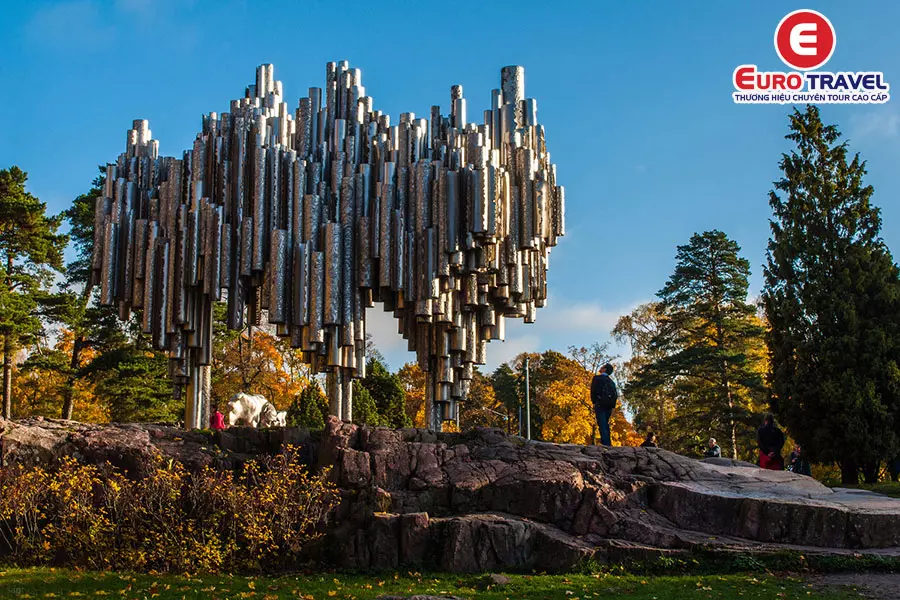Điểm du lịch Bắc Âu khám phá công trình độc đáo Sibelius
