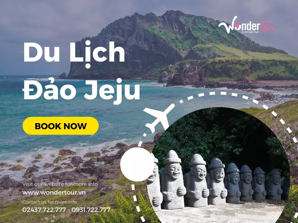 Du lịch Jeju dễ dàng và tiện lợi hơn bao giờ hết cùng Wonder Tour