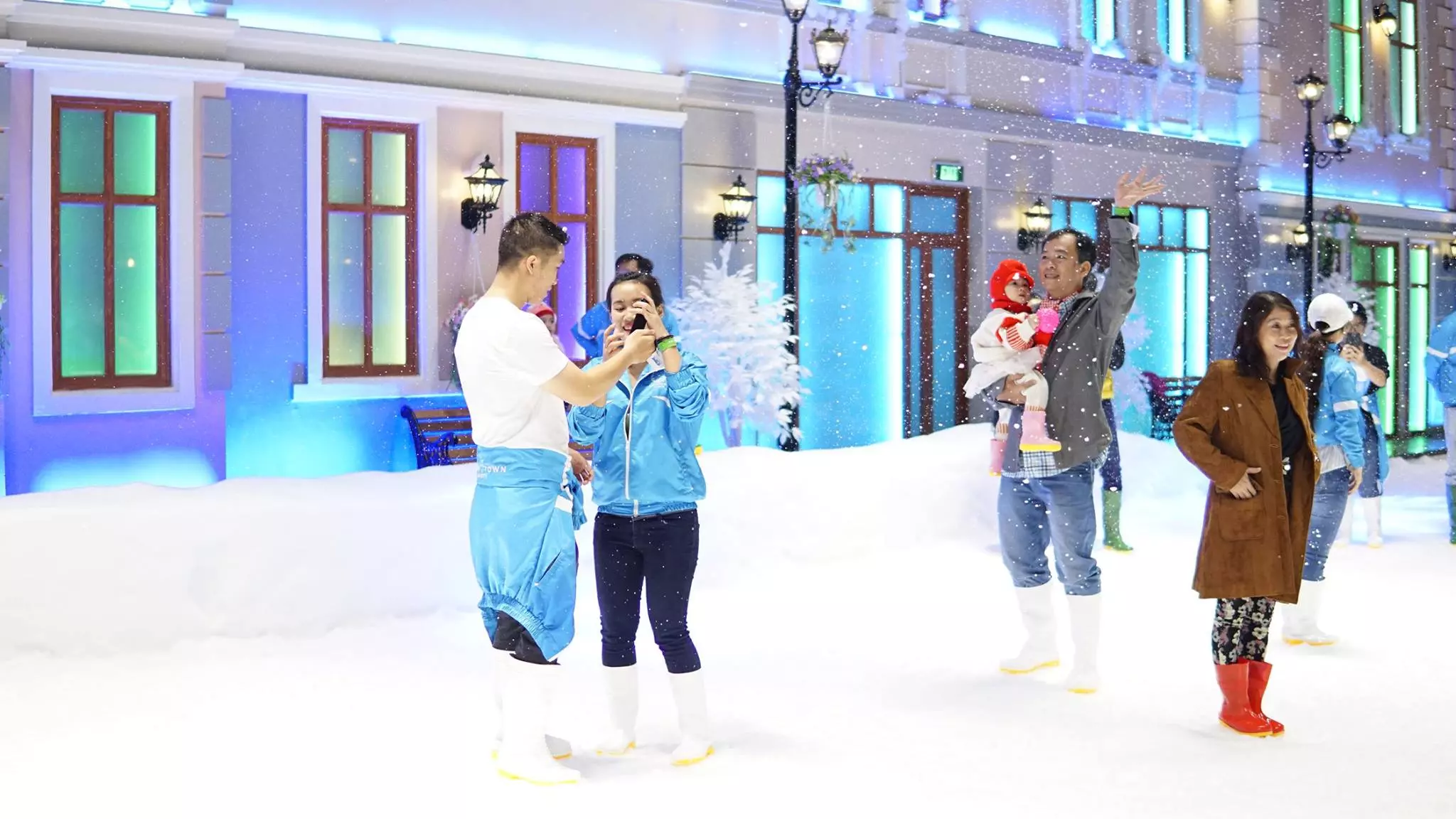 Khu vui chơi giải trí Snow Town Sài Gòn