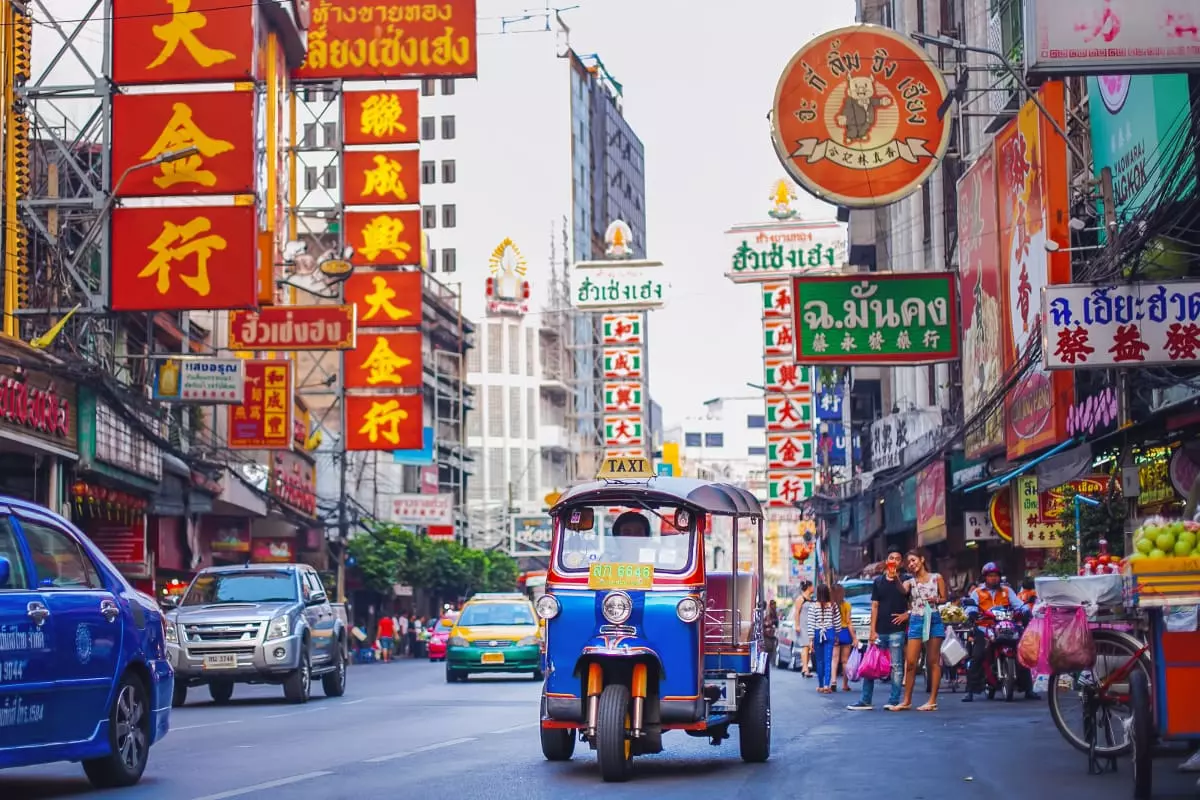 Khu phố tàu Chinatown Thái Lan