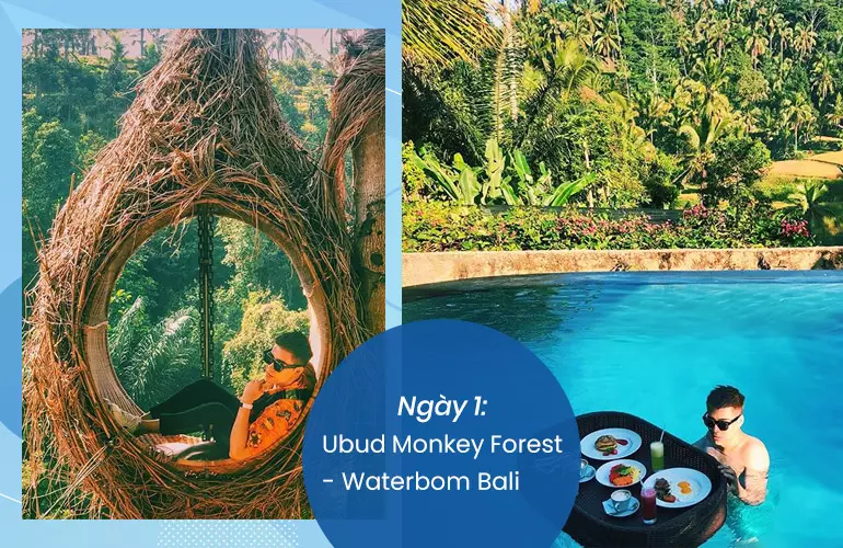 Check in tại những điểm tham quan nổi bật của Bali