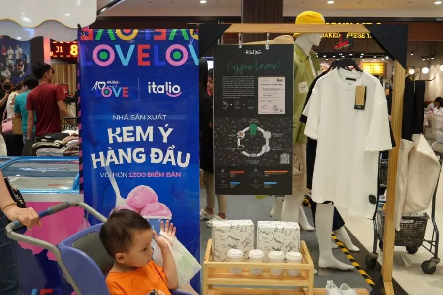 Check-in sự kiện "10 Năm Yêu Thương" tại GIGAMALL để nhận quà từ Kem Italio.