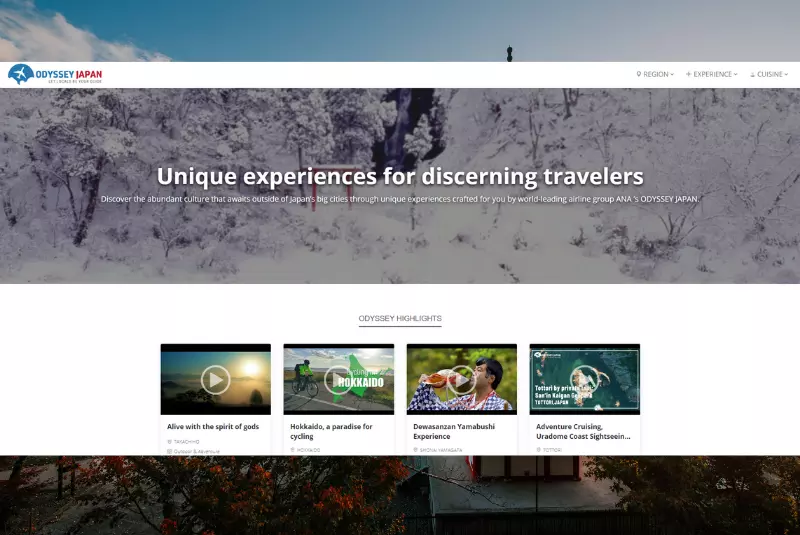 Website du lịch The Travel Team