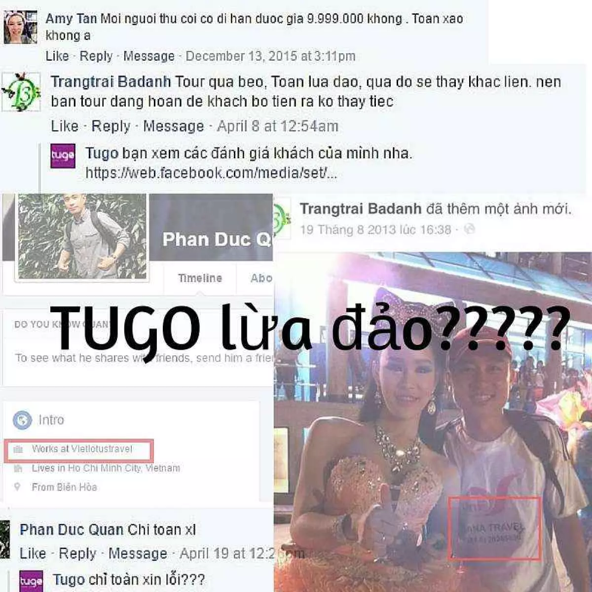 TUGO lừa đảo