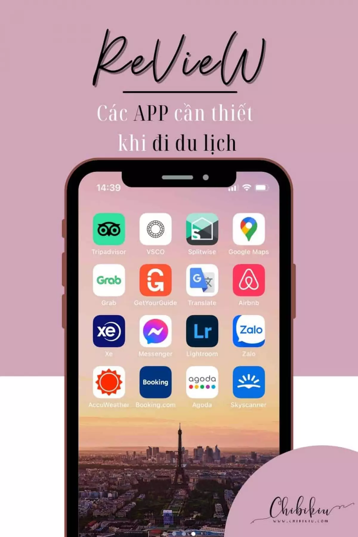 Tổng hợp và Review các app du lịch