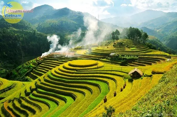 Ruộng bậc thang ở Mù Căng Chải