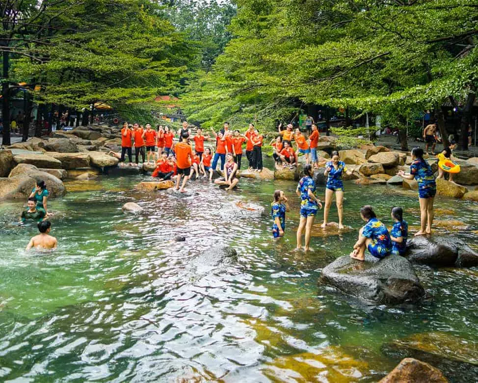 Vẻ đẹp đầy trong lành tại Thủy Châu - Ảnh: thuychauecopark