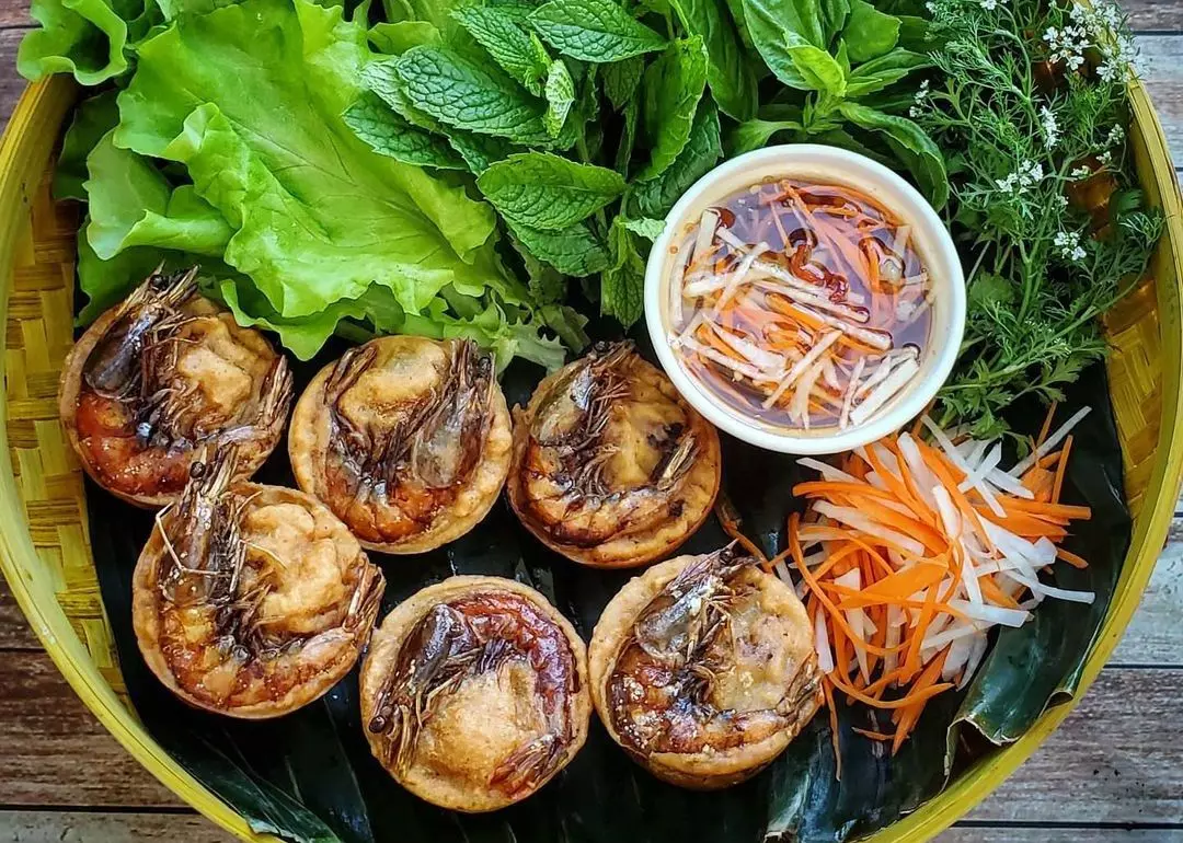 Mẹt bánh cống tôm