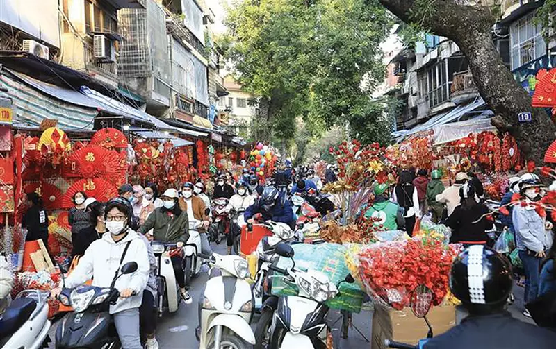 Chợ Tết Hà Nội