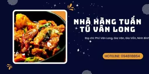 Nhà hàng ăn ngon tại Đầm Vân Long, gần Emeralda Ninh Bình