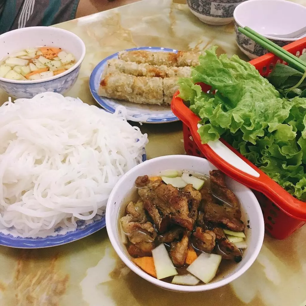 bun cha hang manh ngoc son