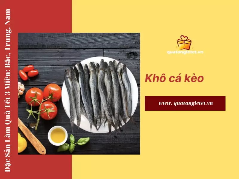 Đặc sản khô cá kèo làm quà Tết miền quê cho gia đình, bạn bè