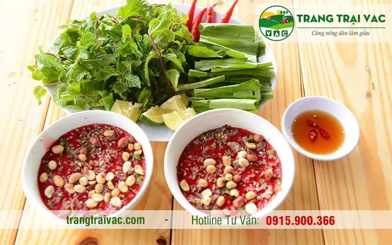 Tiết canh Vịt Trời