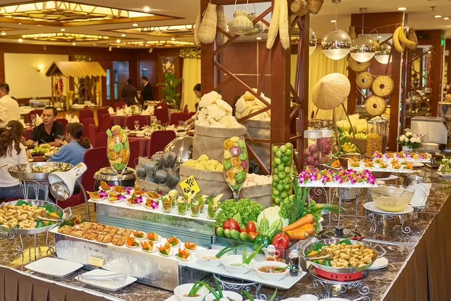 Buffet Chay - Viễn Đông Hotel được ưu thích bởi hương vị chay truyền thống