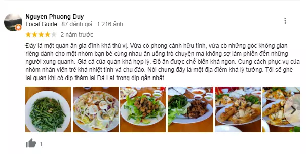 an son ho da lat review tu thuc khach