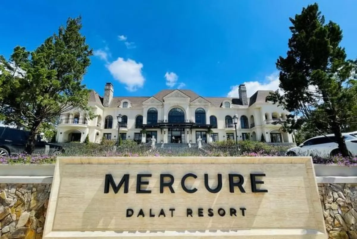 Mercure Đà Lạt mang đậm phong cách Pháp