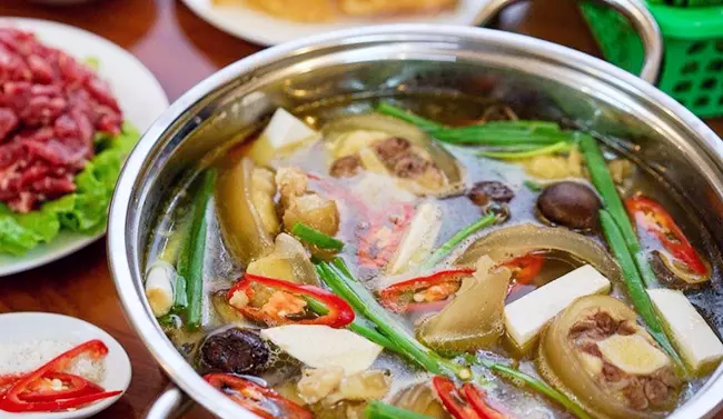 lẩu đuôi bò Hà Nội 10