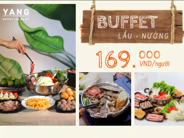 Yang Buffet là một địa chỉ lẩu nướng Láng Hạ giá học sinh sinh viên