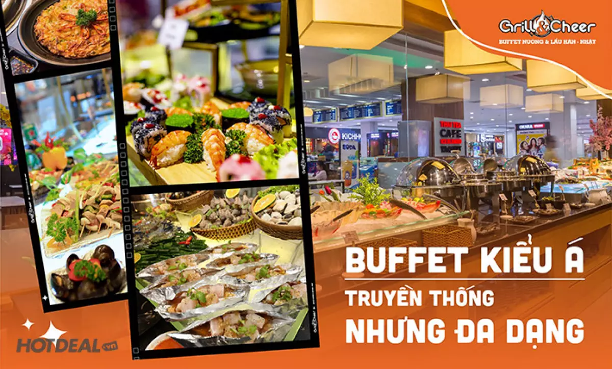 Grill & Cheer Vincom Lê Văn Việt - Buffet Nướng Lẩu Hàn - Nhật