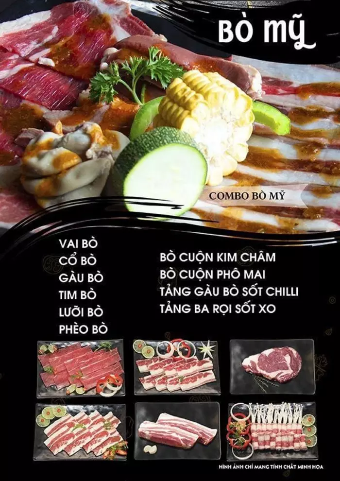 qua da bbq menu bo my