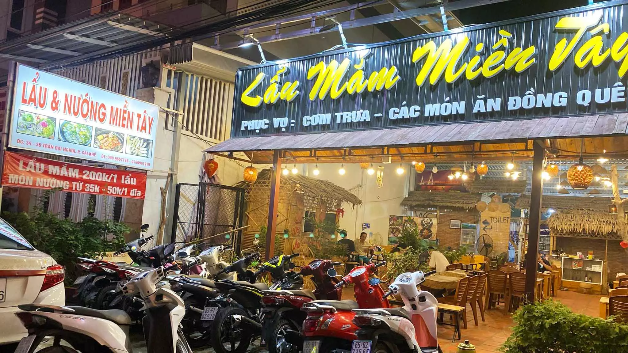 Quán lẩu mắm miền Tây tại Cần Thơ