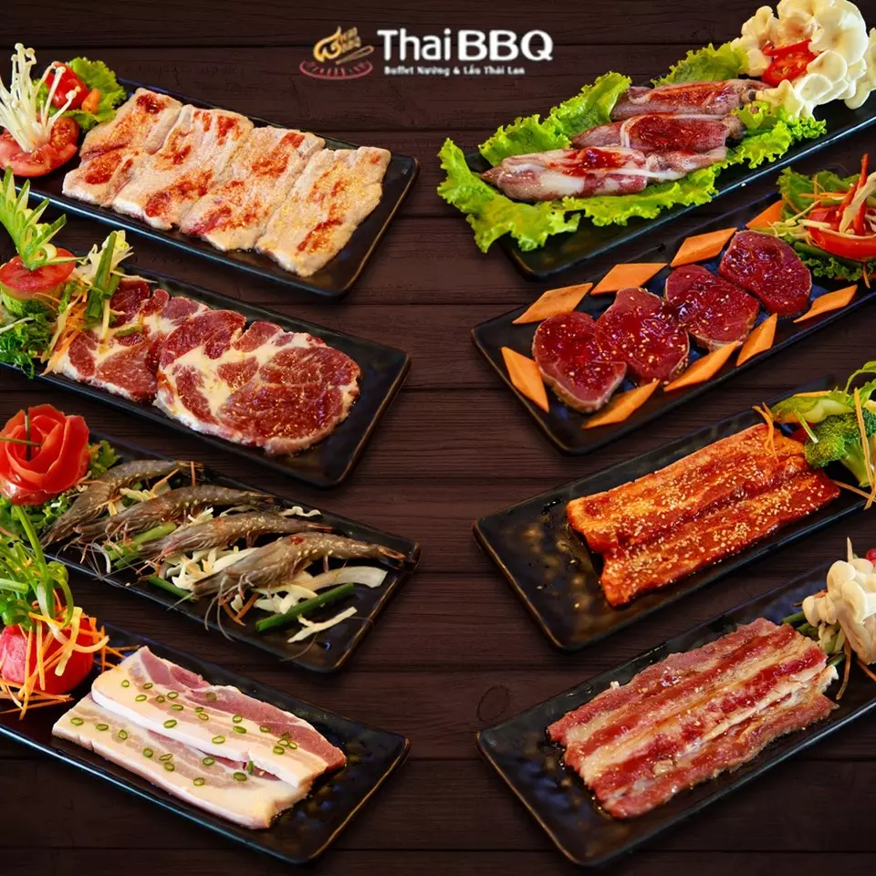 set nướng Thai BBQ