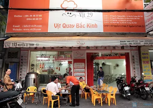 Địa chỉ bán vịt quay Bắc Kinh ở Thái Hà uy tín