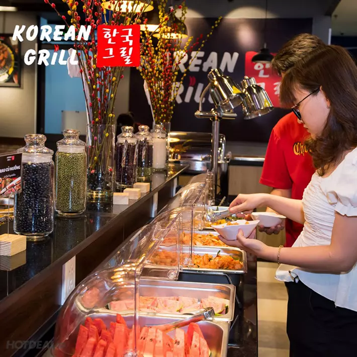 Hệ Thống Korean Grill - Buffet Cuối Tuần Xèo Xèo Thịt Nướng Chuẩn Vị Hàn Quốc