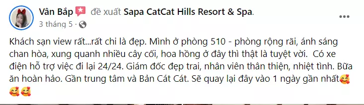 Cát Cát Hill Resort Review