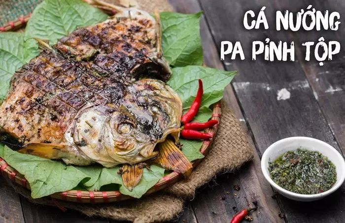 Cá suối nướng Pa Pỉnh Tộp