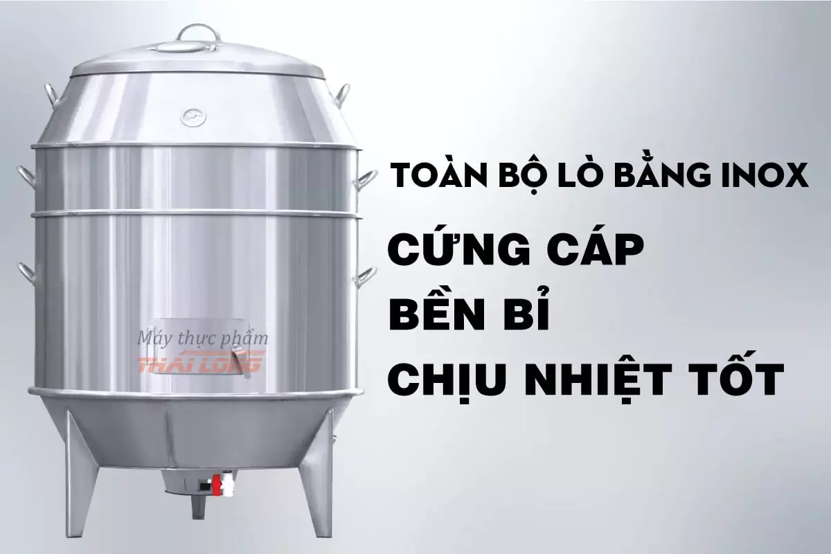 Thiết kế sản phẩm Lò quay vịt inox bằng than 100