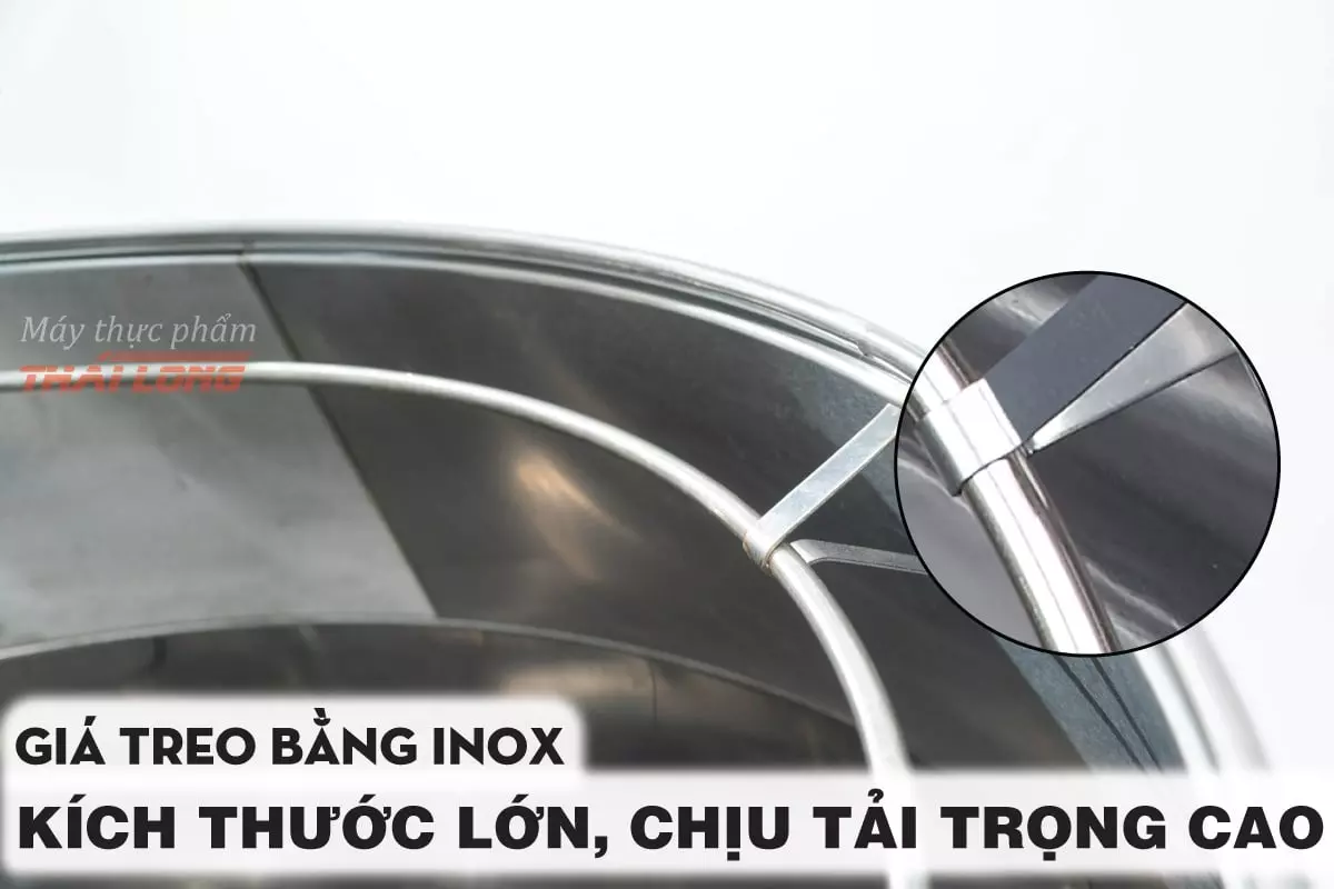 Thiết kế sản phẩm Lò quay vịt inox bằng than 100